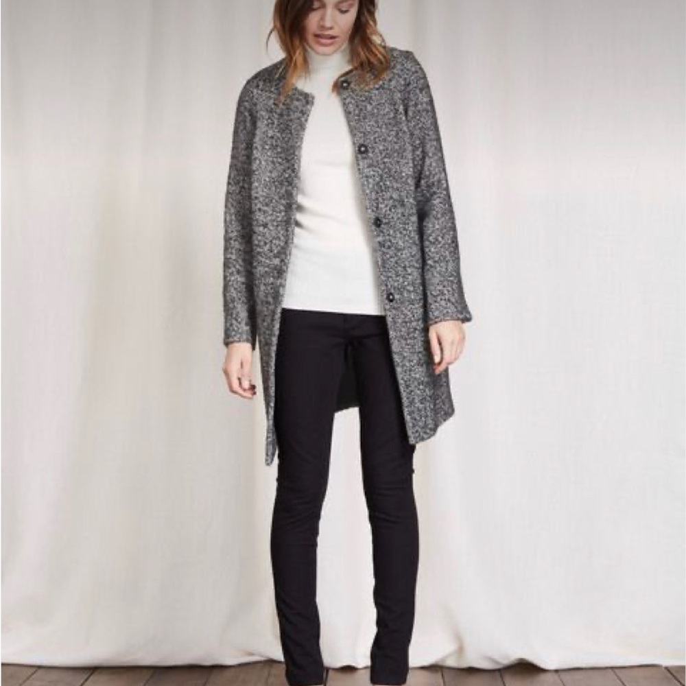 Boden Herringbone Coat 6P